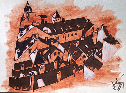 D - Lesser Town rooftops