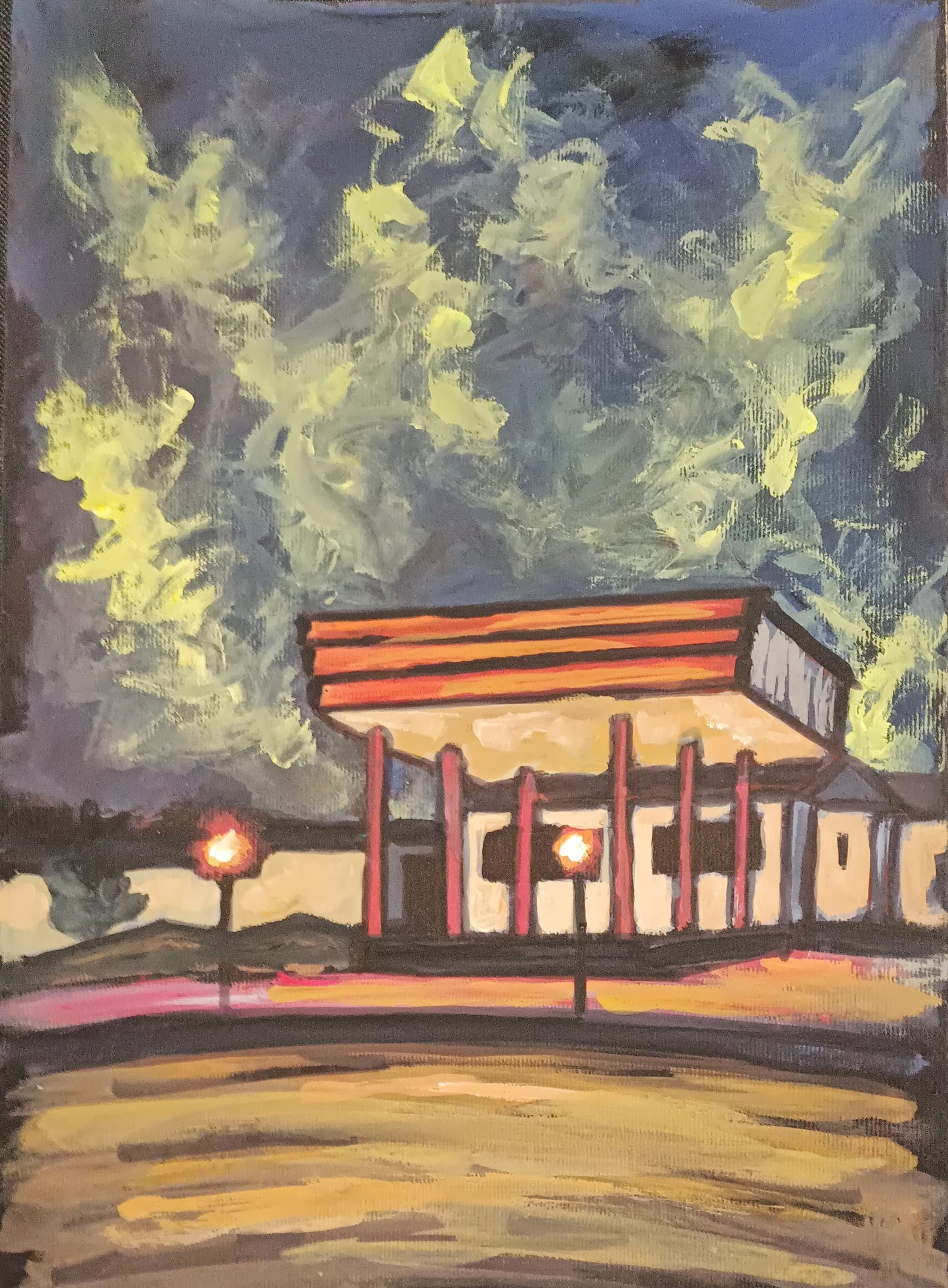 AP - Petrol station by Amu Darya